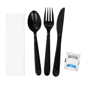 CUTLERY KIT HW BLACK