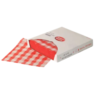 Checker Deli Paper wrap