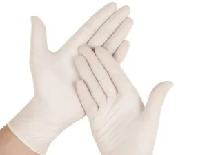 Latex gloves